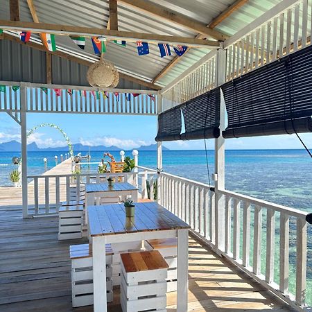 Bihing Angan Water Chalet Semporna Bagian luar foto
